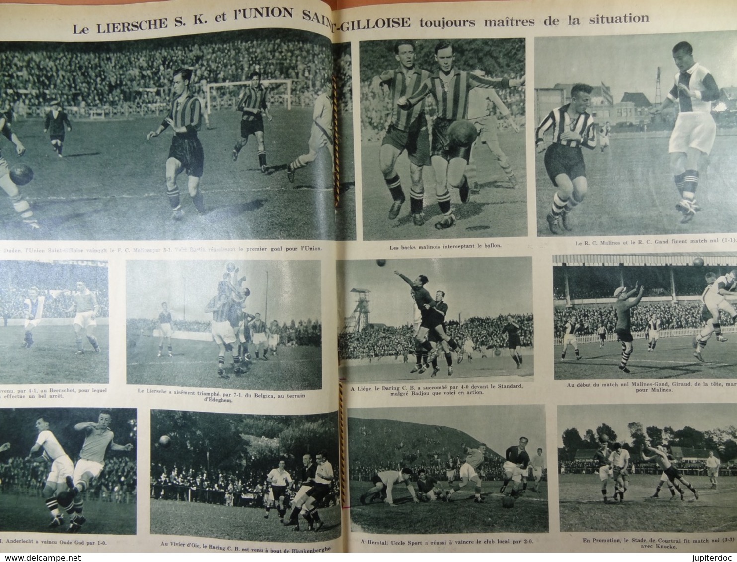 Les Sports Illustrés 1934 N°701 Gingelom Cachera Hoogerheid Aerts Lierse Union Nazareth Stekene Gordon-Bennett - Sport