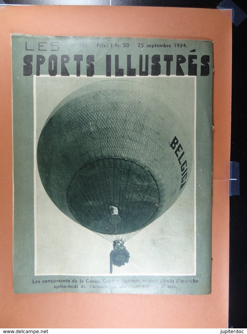 Les Sports Illustrés 1934 N°701 Gingelom Cachera Hoogerheid Aerts Lierse Union Nazareth Stekene Gordon-Bennett