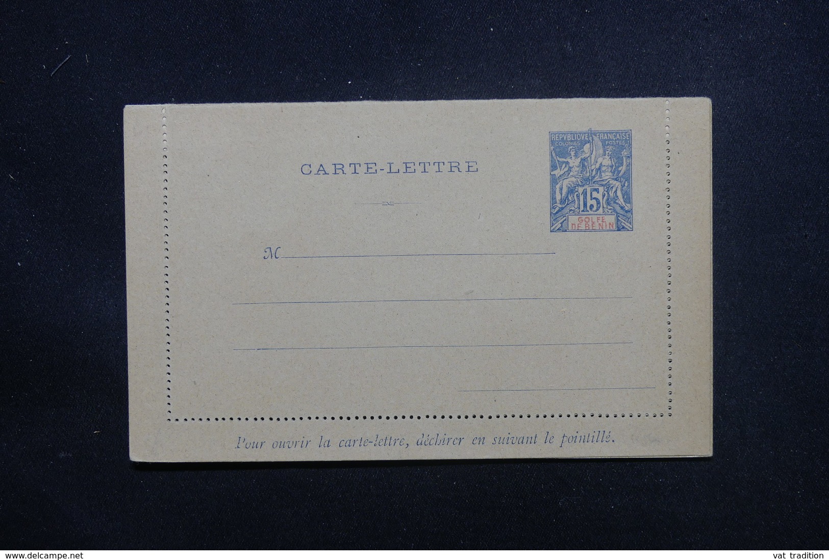 BÉNIN - Entier Postal Type Groupe Non Circulé - L 48539 - Cartas & Documentos