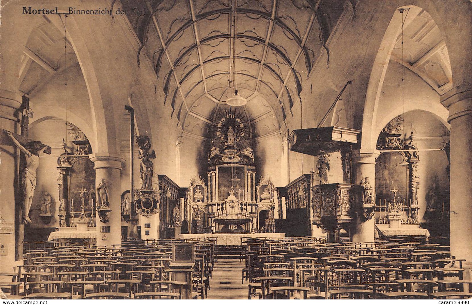 Mortsel Binnenzicht In De Kerk Eglise     M 1574 - Mortsel