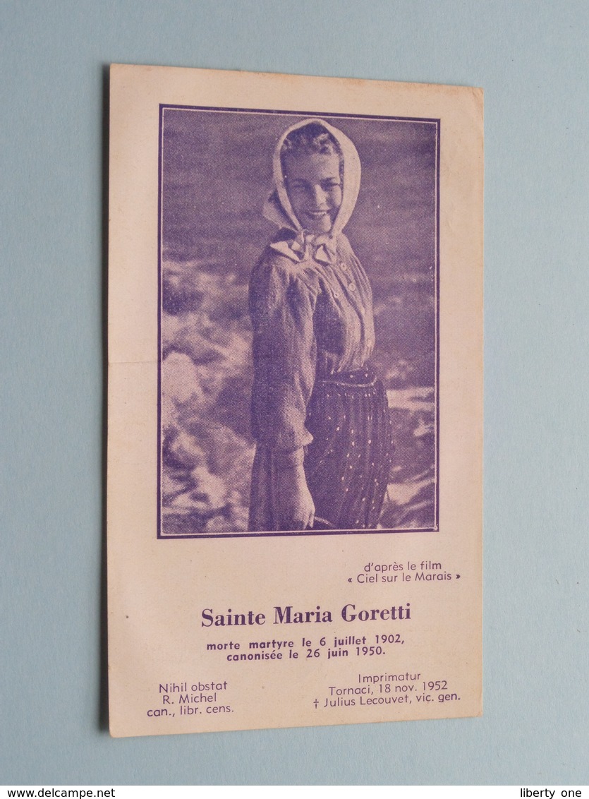 Sainte MARIA GORETTI Morte Martyre Le 6 Juillet 1902 - Canonisée Le 26 Juin 1950 ( Prions ) ! - Religione & Esoterismo