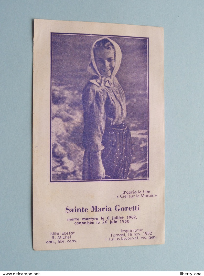 Sainte MARIA GORETTI Morte Martyre Le 6 Juillet 1902 - Canonisée Le 26 Juin 1950 ( Prions ) ! - Religion & Esotérisme