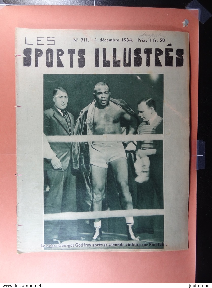 Les Sports Illustrés 1934 N°711 Georges Godfrey Salon Bruxelles Magne 6 Heures De Bruxelles Tour De Gand De Kuysscher - Sport