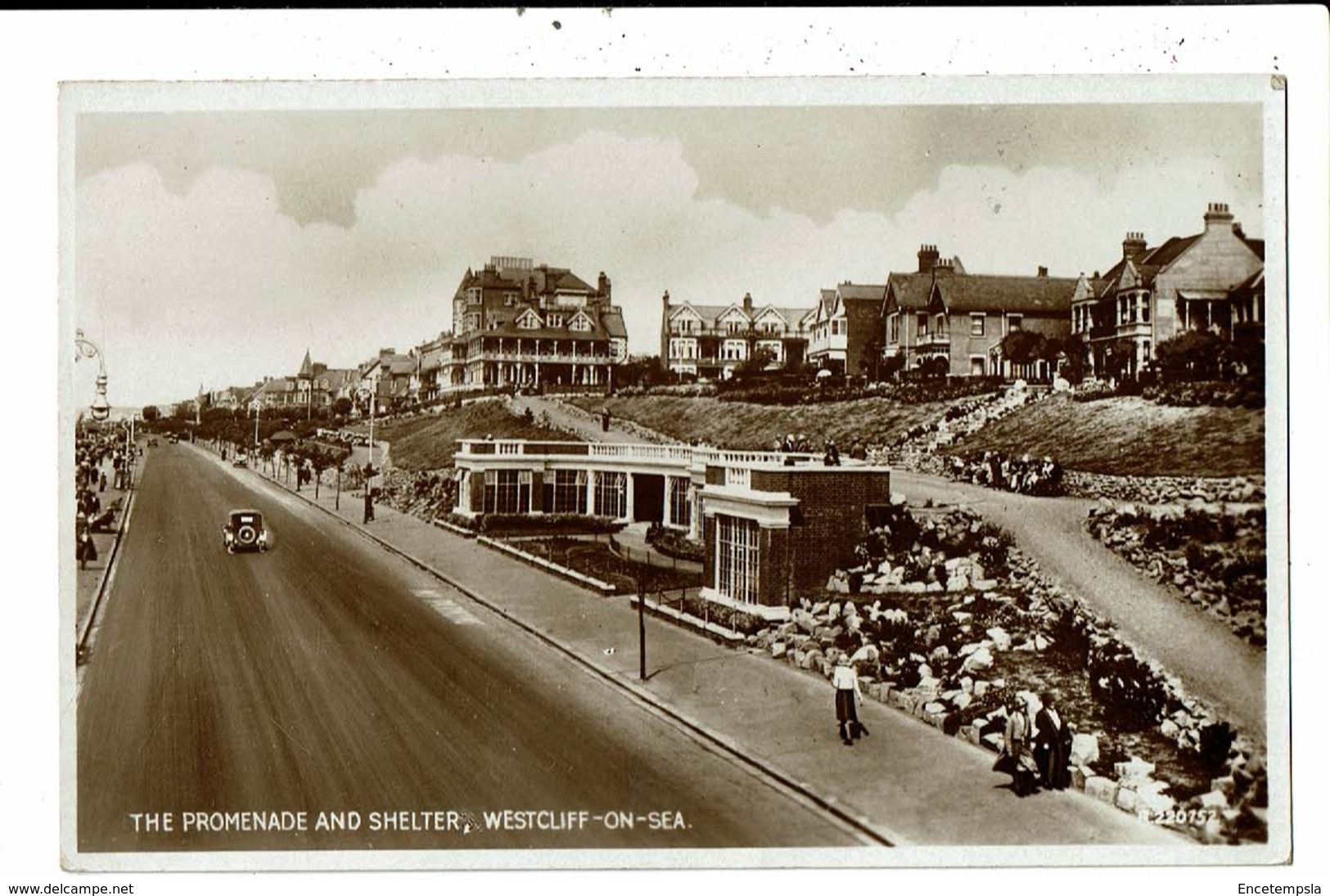 CPA-Carte Postale-Royaume Uni- Westcliff-on-Sea- The Promenade And Shelter-VM9874 - Other & Unclassified