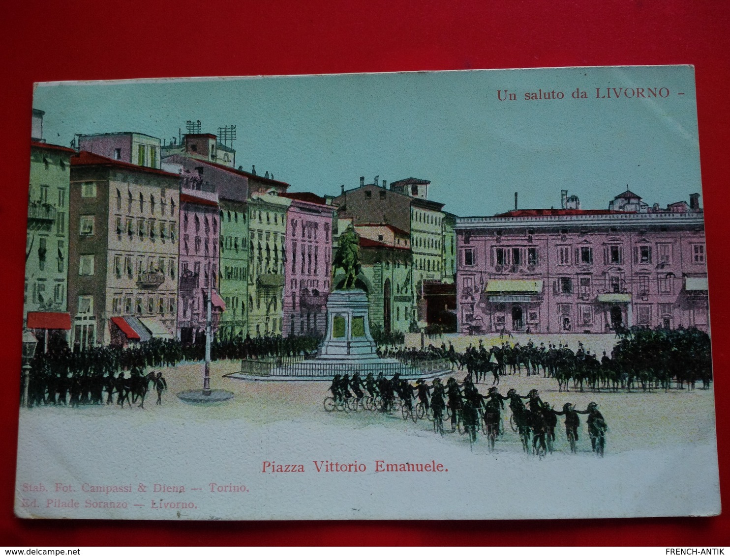 UN SALUTO DA LIVORNO PIAZZA VITORIO EMANUELE - Livorno