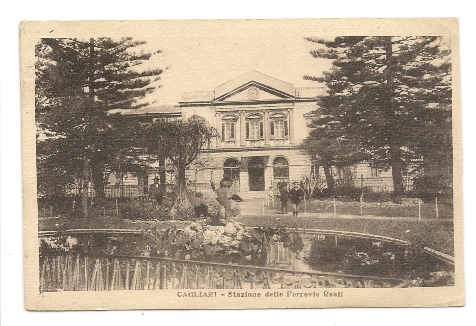 CAGLIARI - STAZIONE DELLE FERROVIE REALI - Cagliari