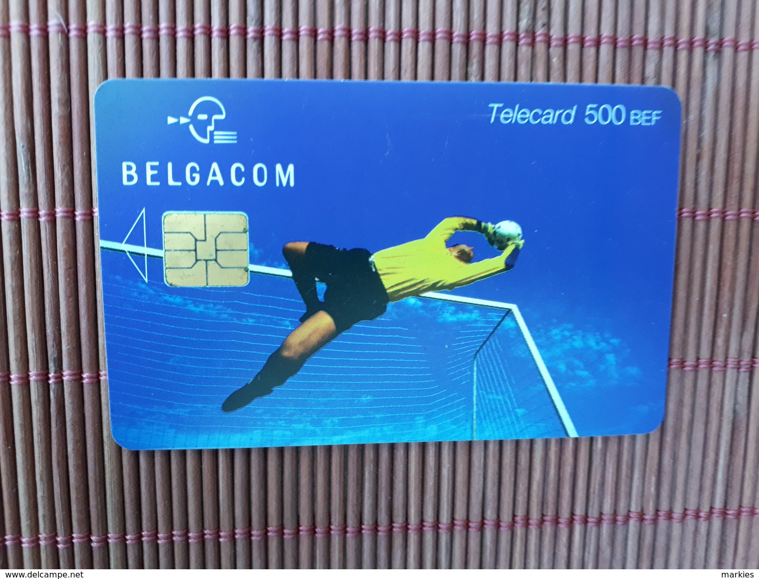 Phonecard  Sport  Football 500 BEF KH 30.09.2002 Used Low Issue Rare - Mit Chip