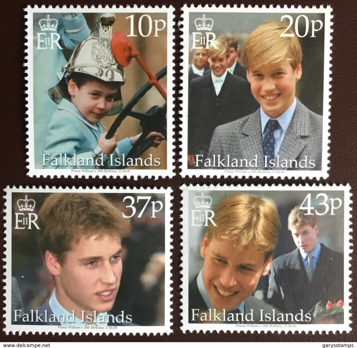 Falkland Islands 2000 Prince William MNH - Falkland