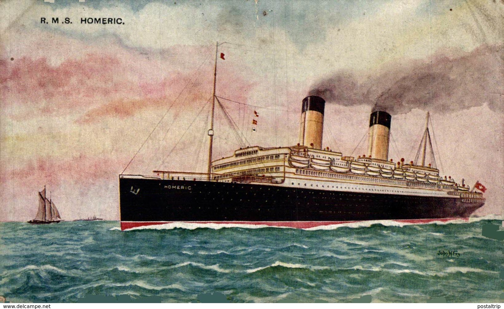 RMS HOMERIC - Paquebote