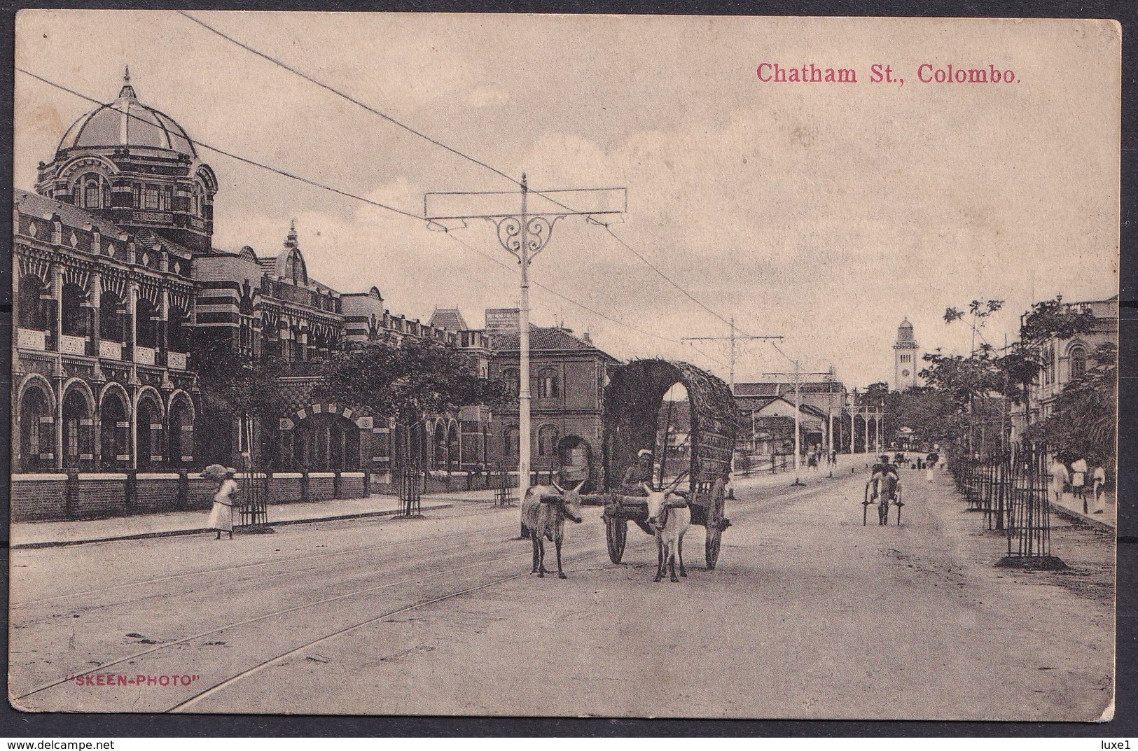 SRI LANKA  ,  Colombo  ,  OLD  POSTCARD - Sri Lanka (Ceylon)