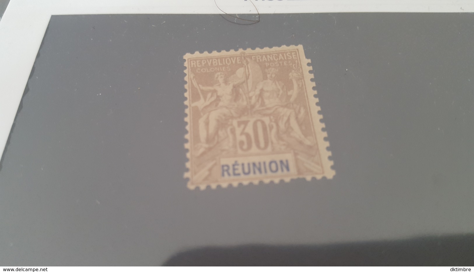 LOT 481462 TIMBRE DE COLONIE REUNION NEUF* N°40 - Ungebraucht