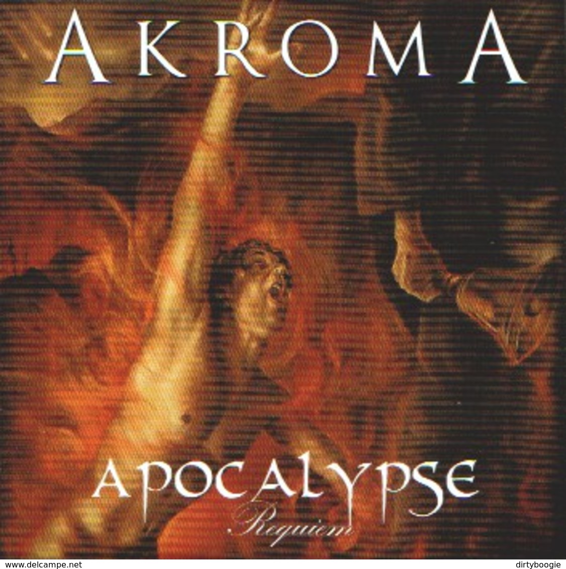 AKROMA - Apocalypse Requiem - CD - BLACK METAL SYMPHONIQUE - Hard Rock En Metal