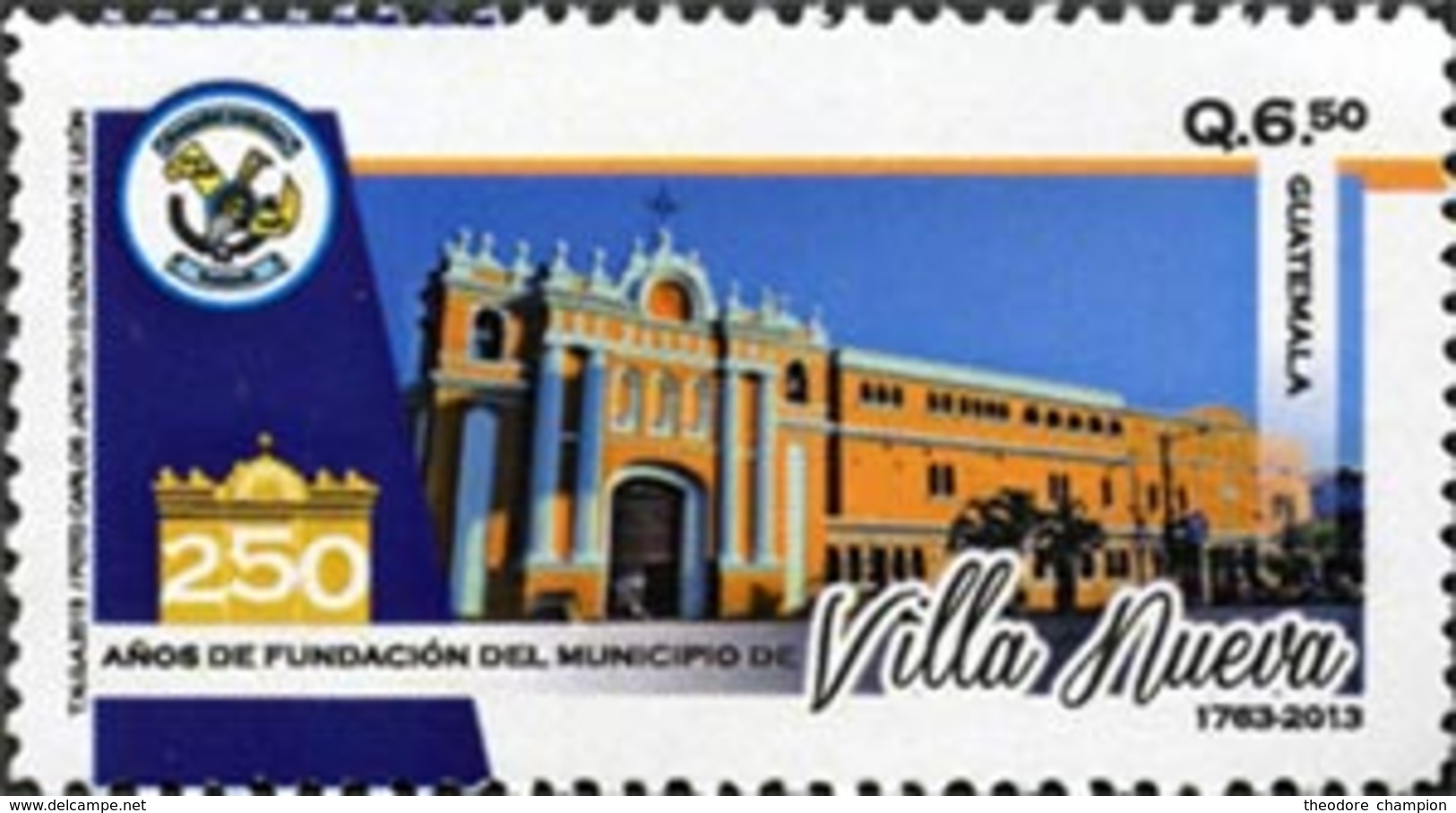 GUATEMALA Villa Nueva 1v 2013 Neuf ** MNH - Guatemala