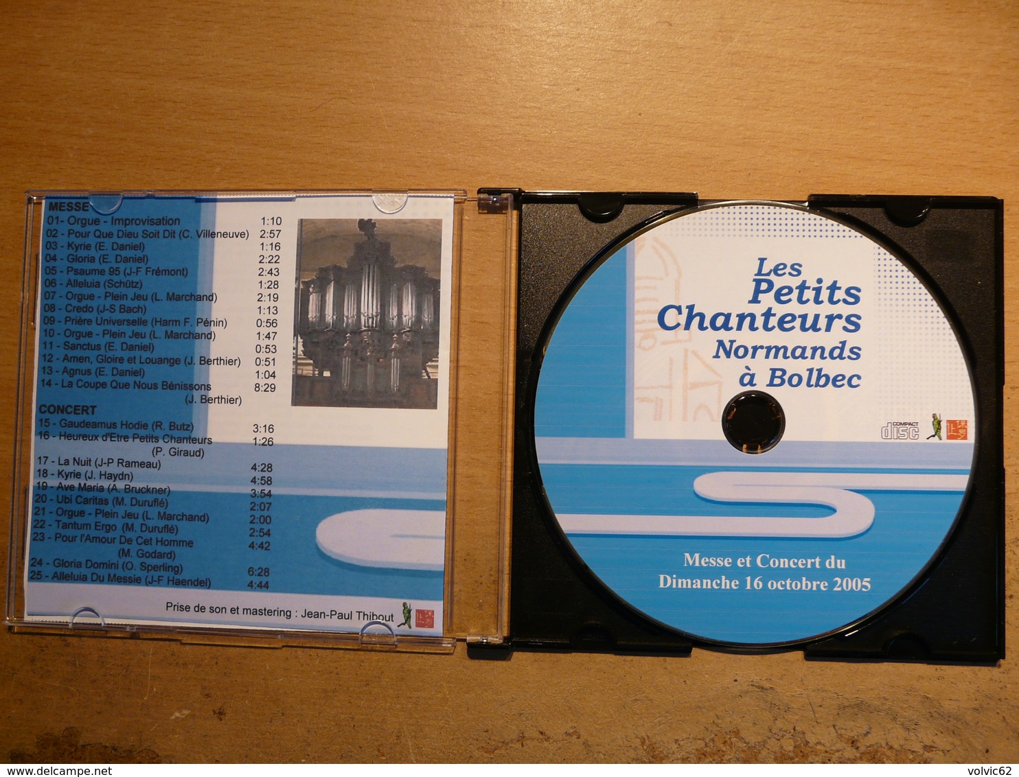 CD Les Petits Chanteurs Normands à Bolbec Messe Et Concert Du 16 Octobre 2005 - Canti Gospel E Religiosi