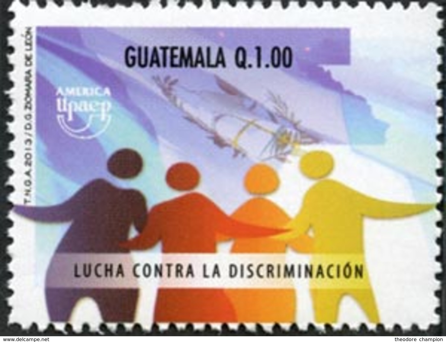 GUATEMALA UPAEP 2013 1v  Neuf ** MNH - Guatemala