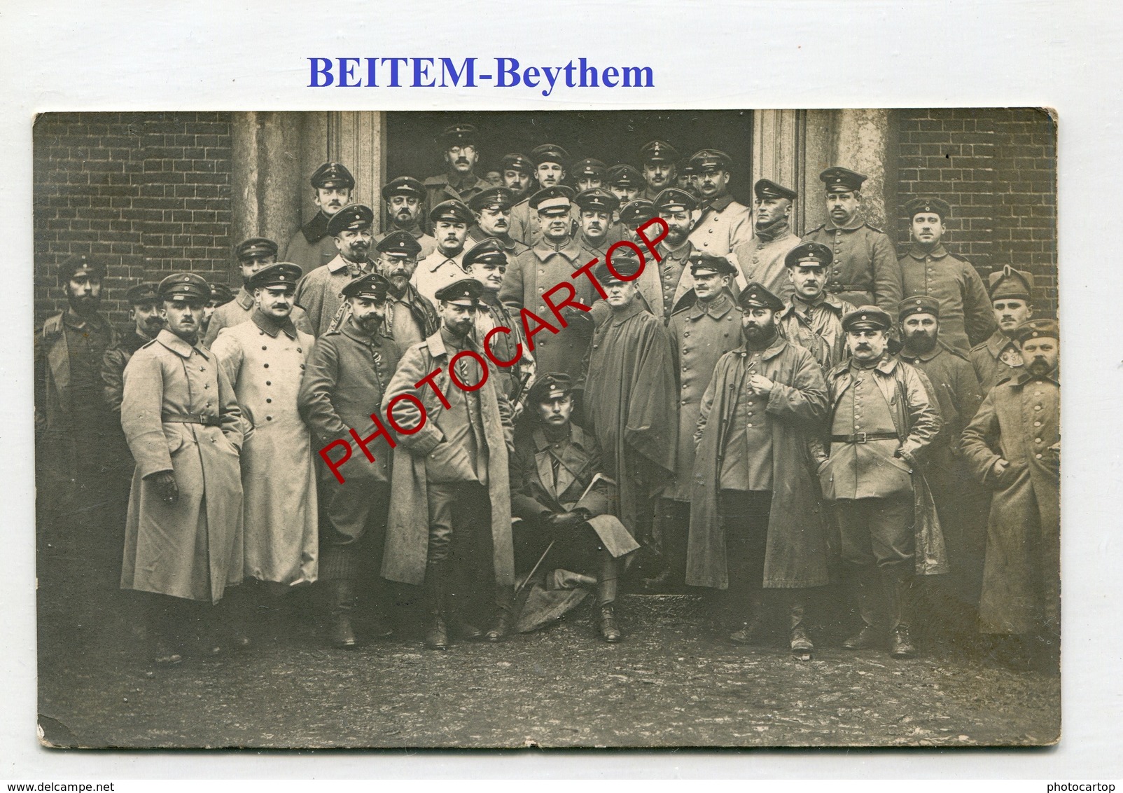 BEITEM-CARTE PHOTO Allemande-Guerre-14-18-1WK-BELGIQUE-BELGIEN-Flandern-Feldpost - Roeselare