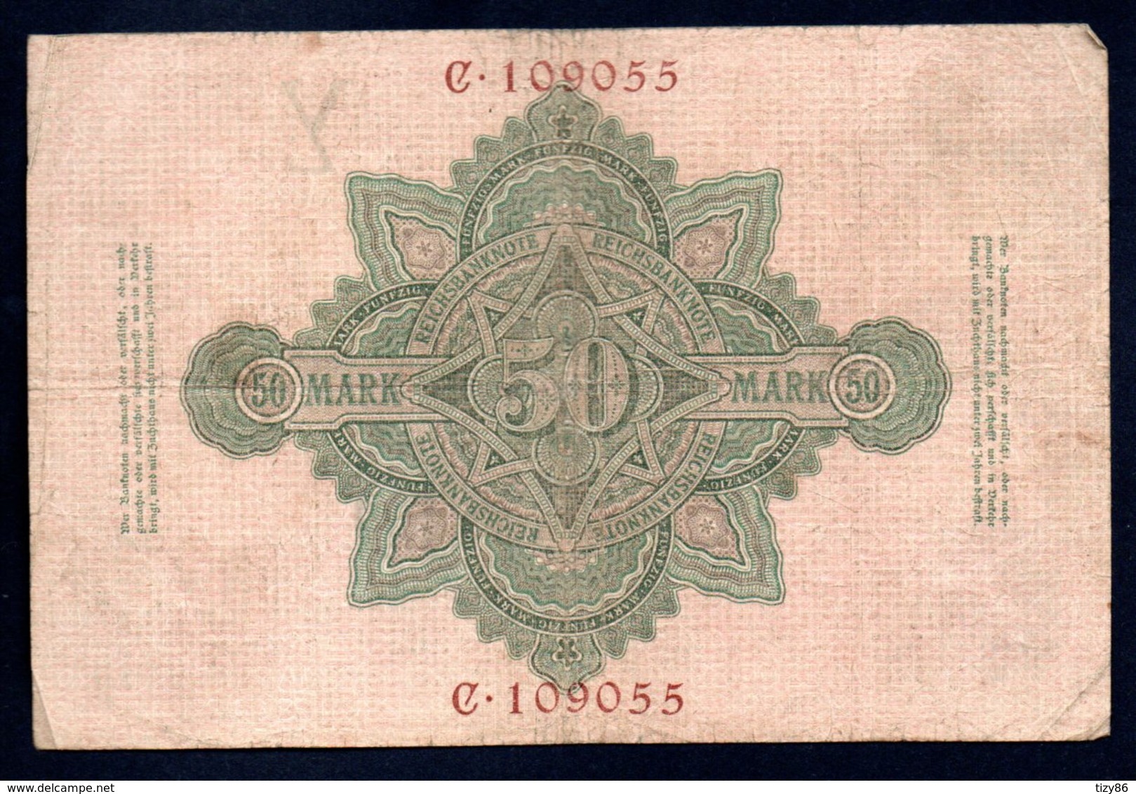 Banconota Germania - 50 Mark - 1906 (circolata) - 50 Mark