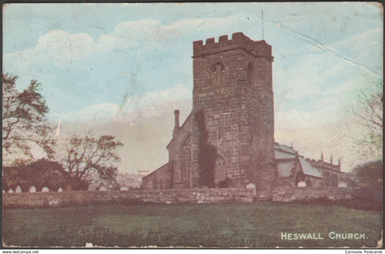 Heswall Church, Cheshire, C.1905-10 - State Publishing Co Postcard - Other & Unclassified