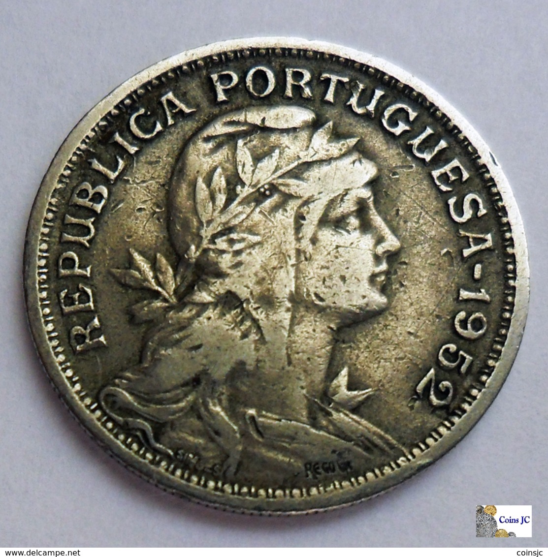PORTUGAL - 50 Centavos - 1952 - Portugal