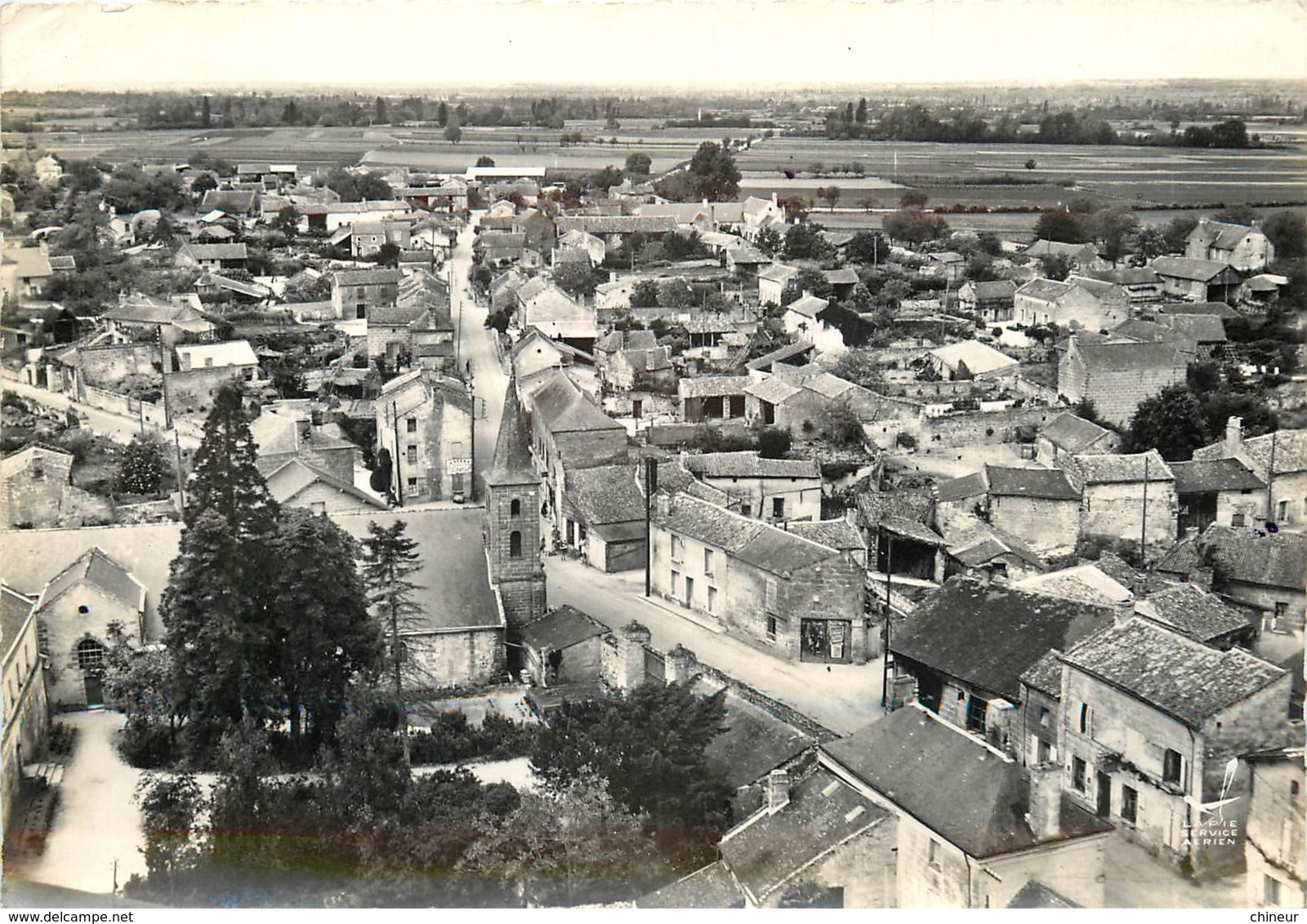 SOULANGER  VUE GENERALE AERIENNE - Autres & Non Classés