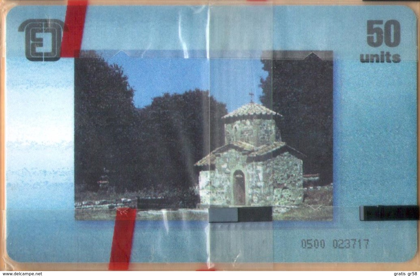 Georgia - PEL-0001, Pelikom, 1st Issued, Church, Chapels, Churches, 50 Units, 10/96, 50.000ex, Mint NSB - Georgia