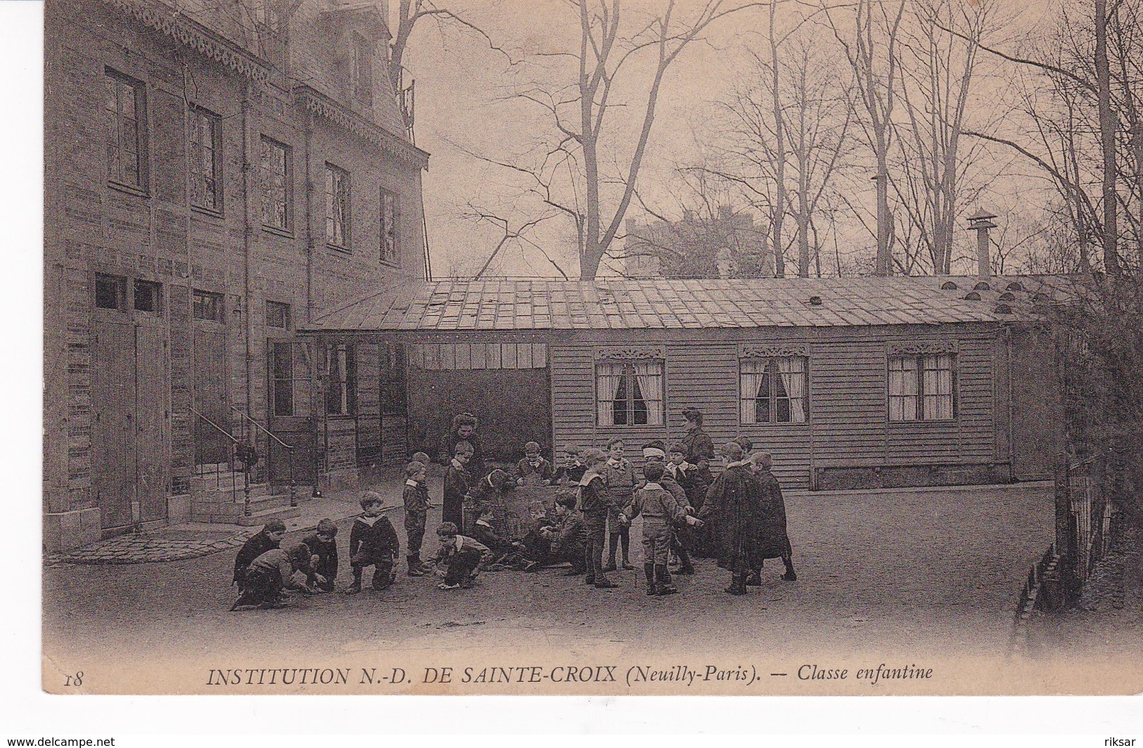 NEUILLY SUR SEINE(INSTITUTION DE SAINTE CROIX) ECOLE - Neuilly Sur Seine