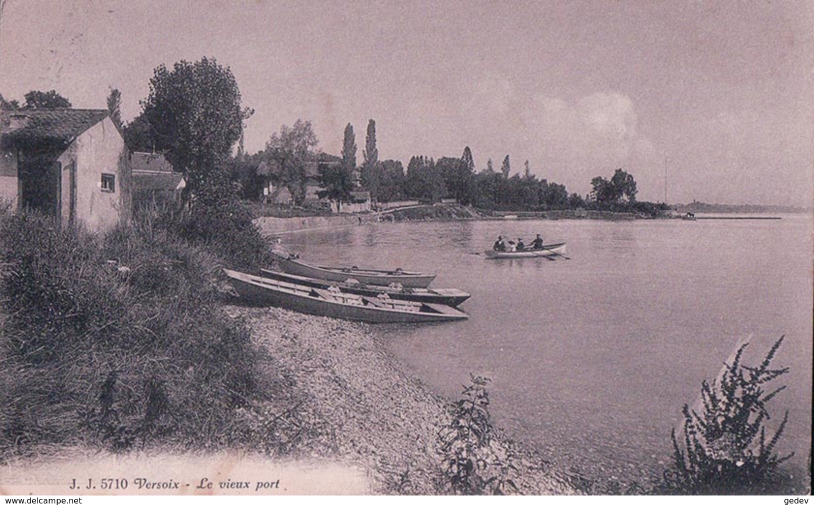 Genève, Versoix, Le Vieux Port, Barques (5710) - Versoix