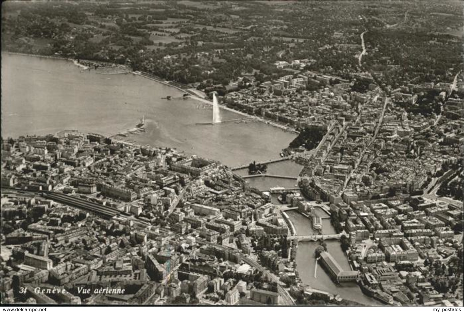 11337294 Geneve GE Vue Aerienne Geneve - Genève