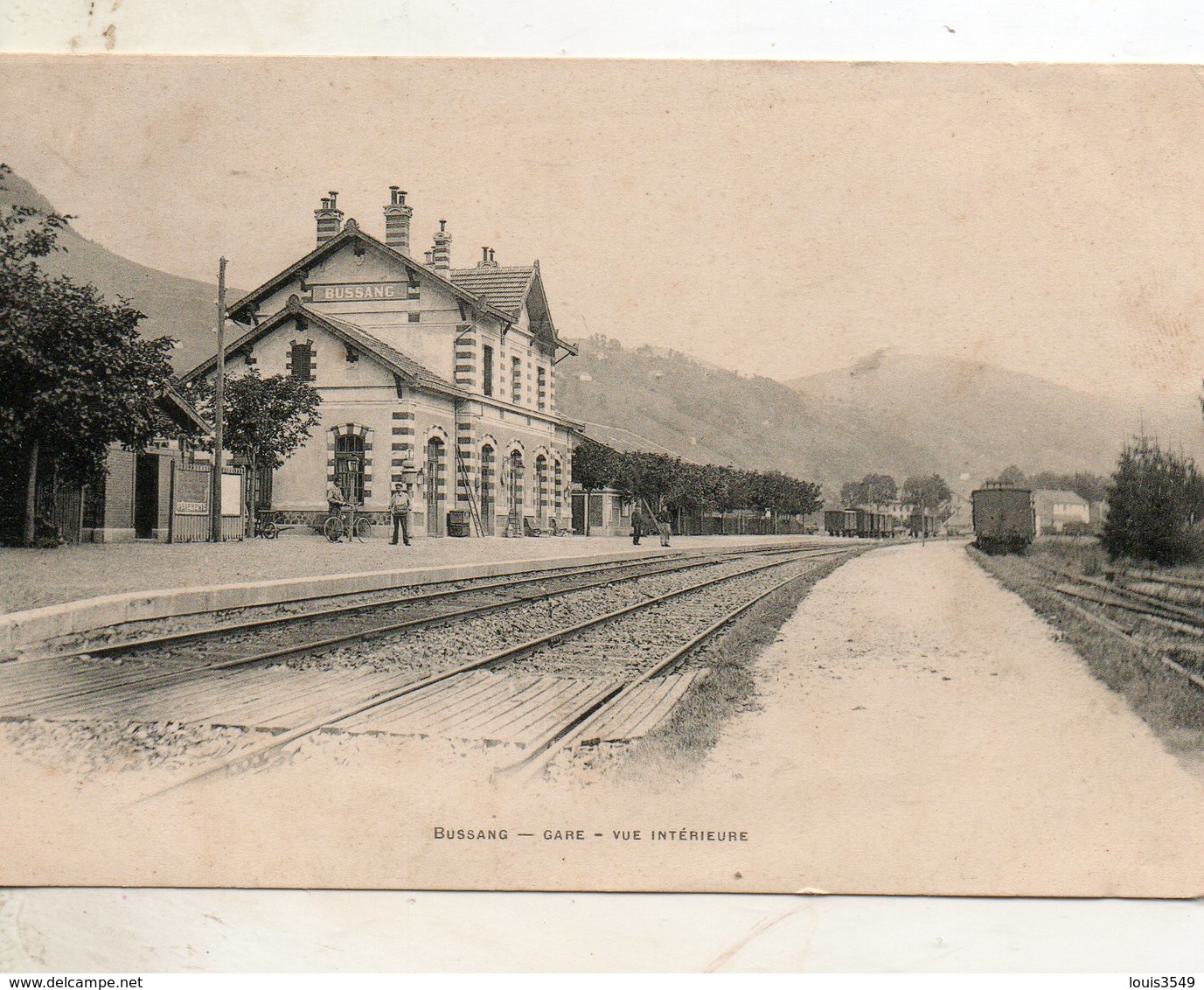 Bussang -   Gare  Vue  Intérieure. - Bussang