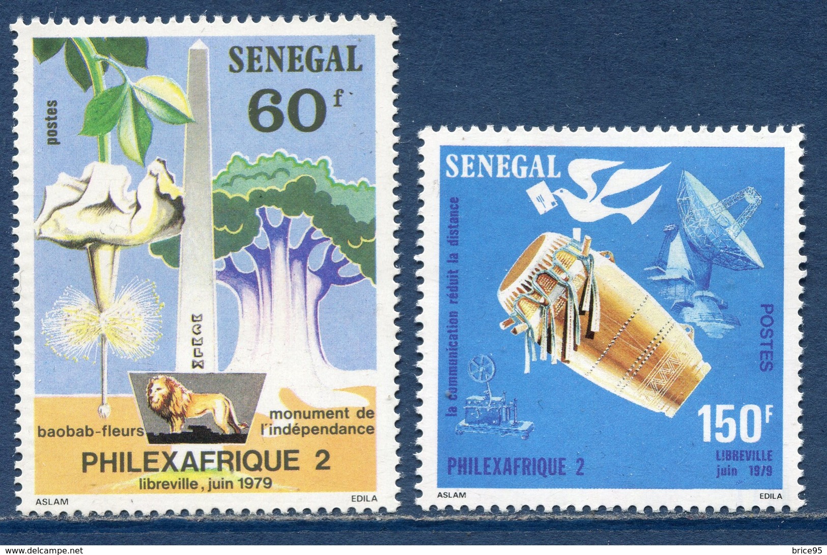 République Du Sénégal - YT N° 514 Et 515 - Neuf Sans Charnière - 1979 - Senegal (1960-...)