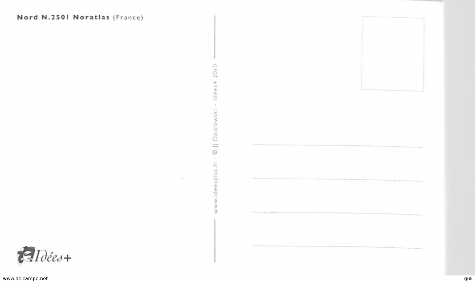 Avion Aviation NORD N.2501 NORATLAS (France) Editions:Idées + 2010 Illustrateur J.J Dzialowski MAX(Cart Com)*PRIX FIXE - Other & Unclassified