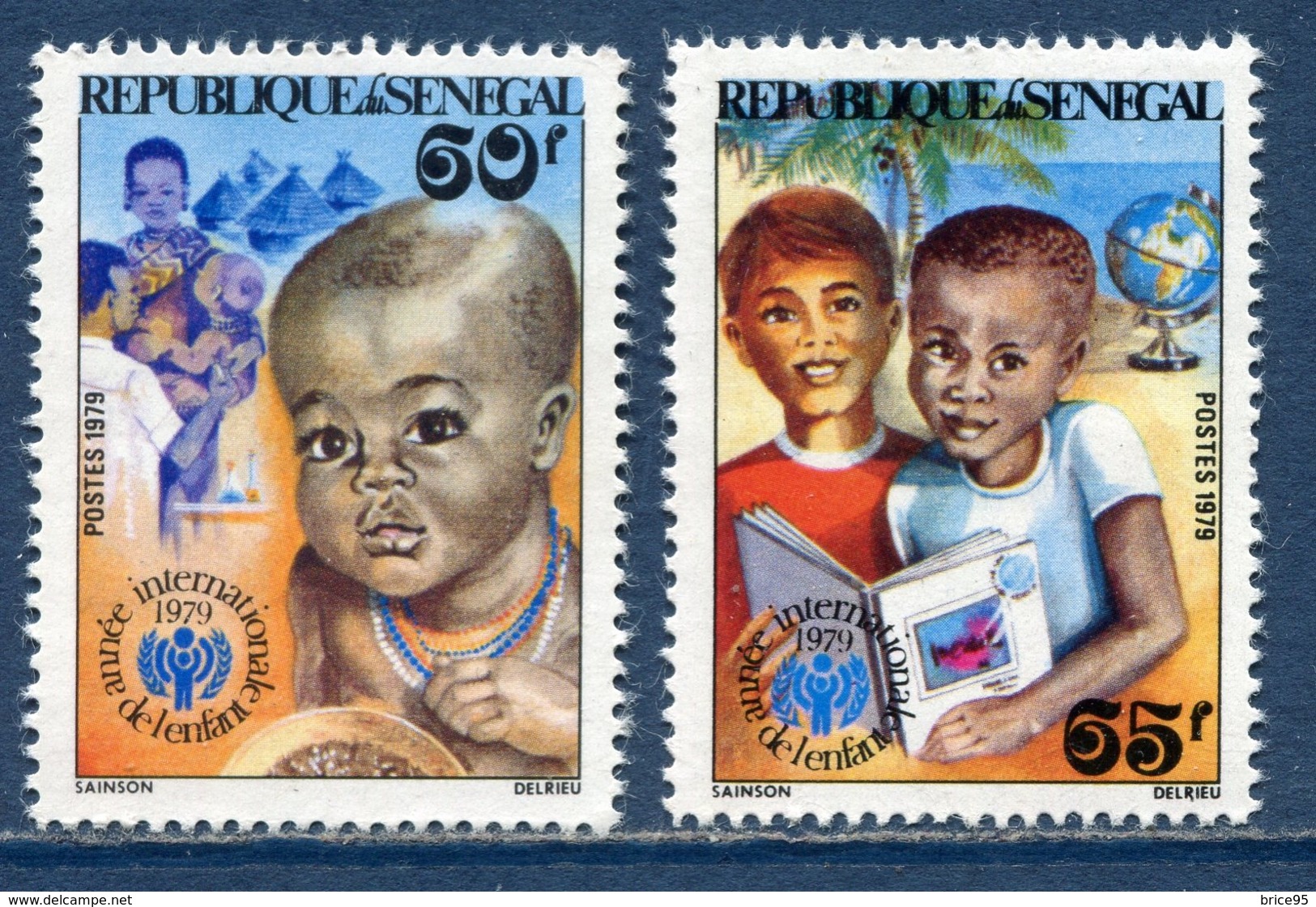 République Du Sénégal - YT N° 516 Et 517 - Neuf Sans Charnière - 1979 - Senegal (1960-...)