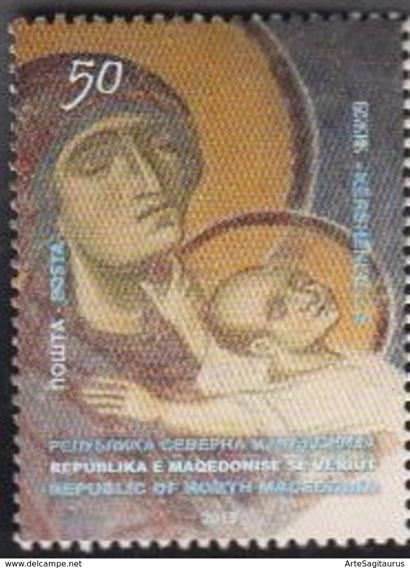 REPUBLIC OF NORTH MACEDONIA, 2019, STAMP, # 903 - CHRISTMAS ** - Natale