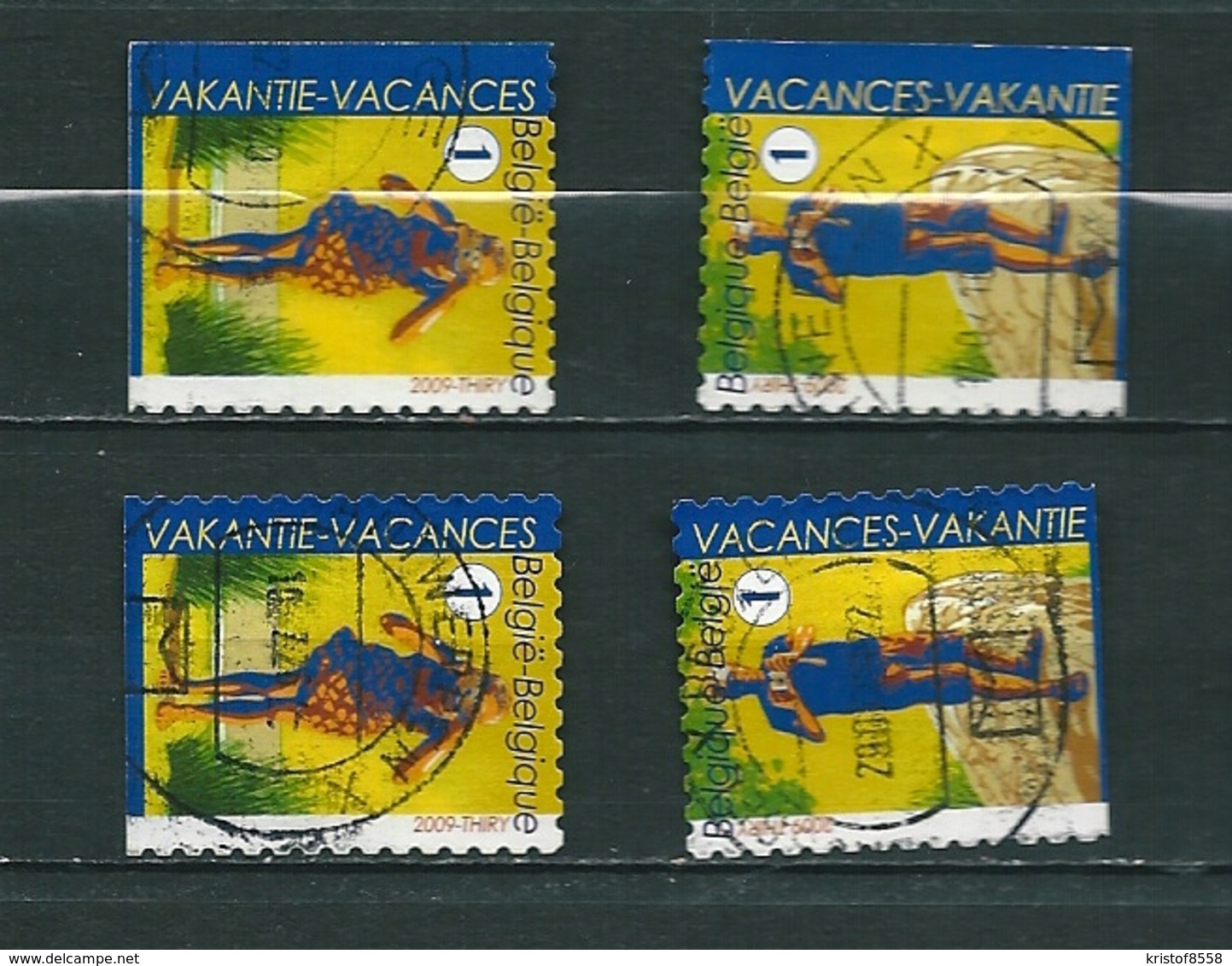 Zegel 3909 -3910 Gestempeld - Used Stamps