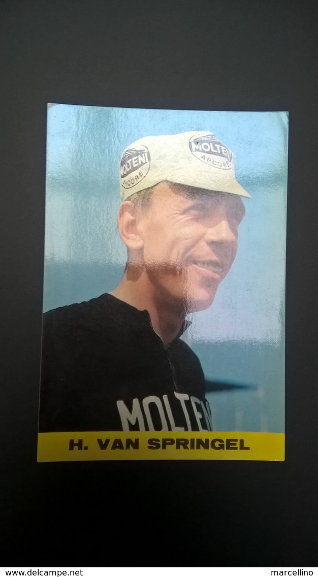 7 cartes coureurs cyclistes  - Wielrennen  Eddy Merckx - Herman Van Springel - Roger De Vlaeminck
