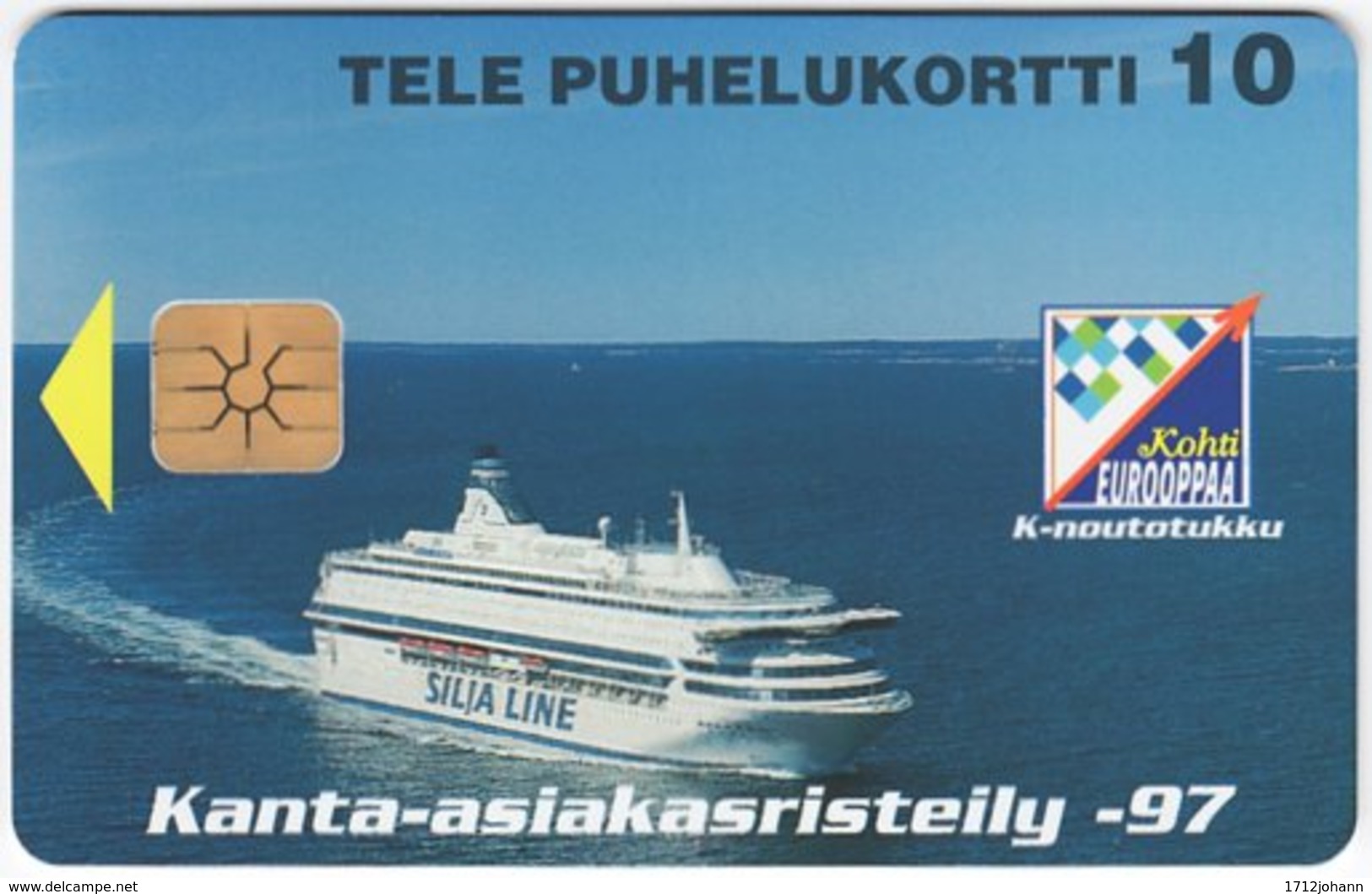 FINLAND A-888 Chip Tele - Traffic, Ferry - Used - Finlandia