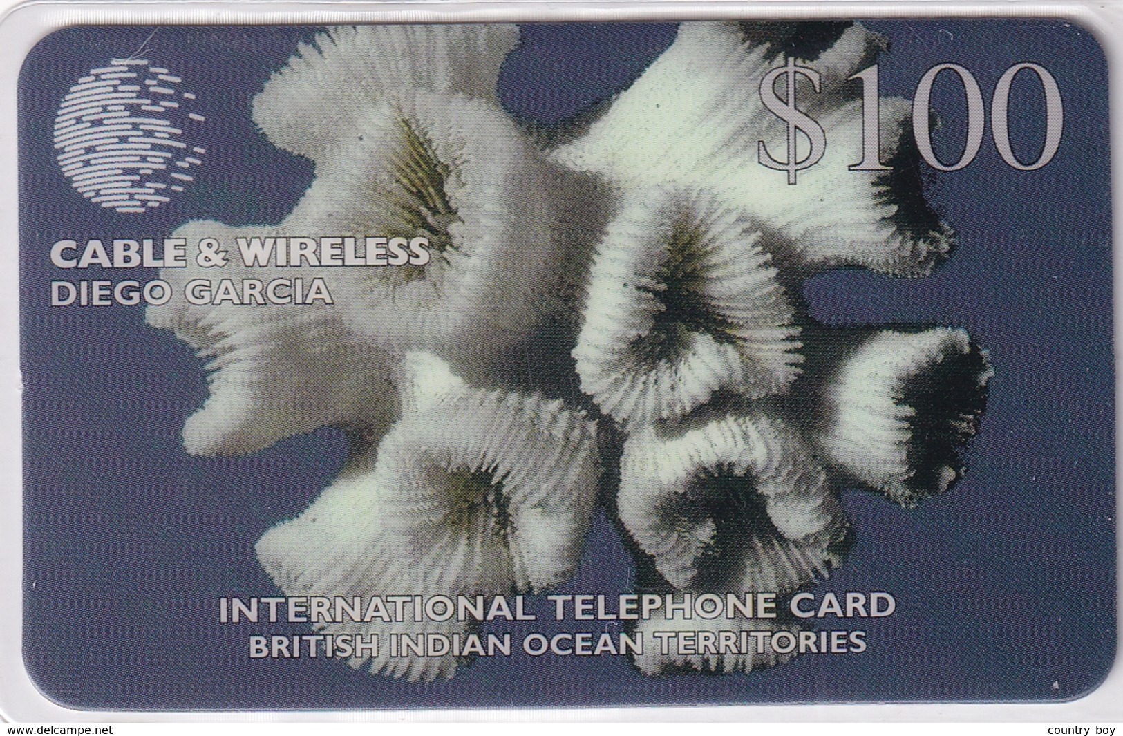 DIEGO GARCIA , DGA-R-27-36 , 1st CORAL SET ,  10 cards , MINT / UNUSED ALL HAVE CONTROL NUMBERS 00013