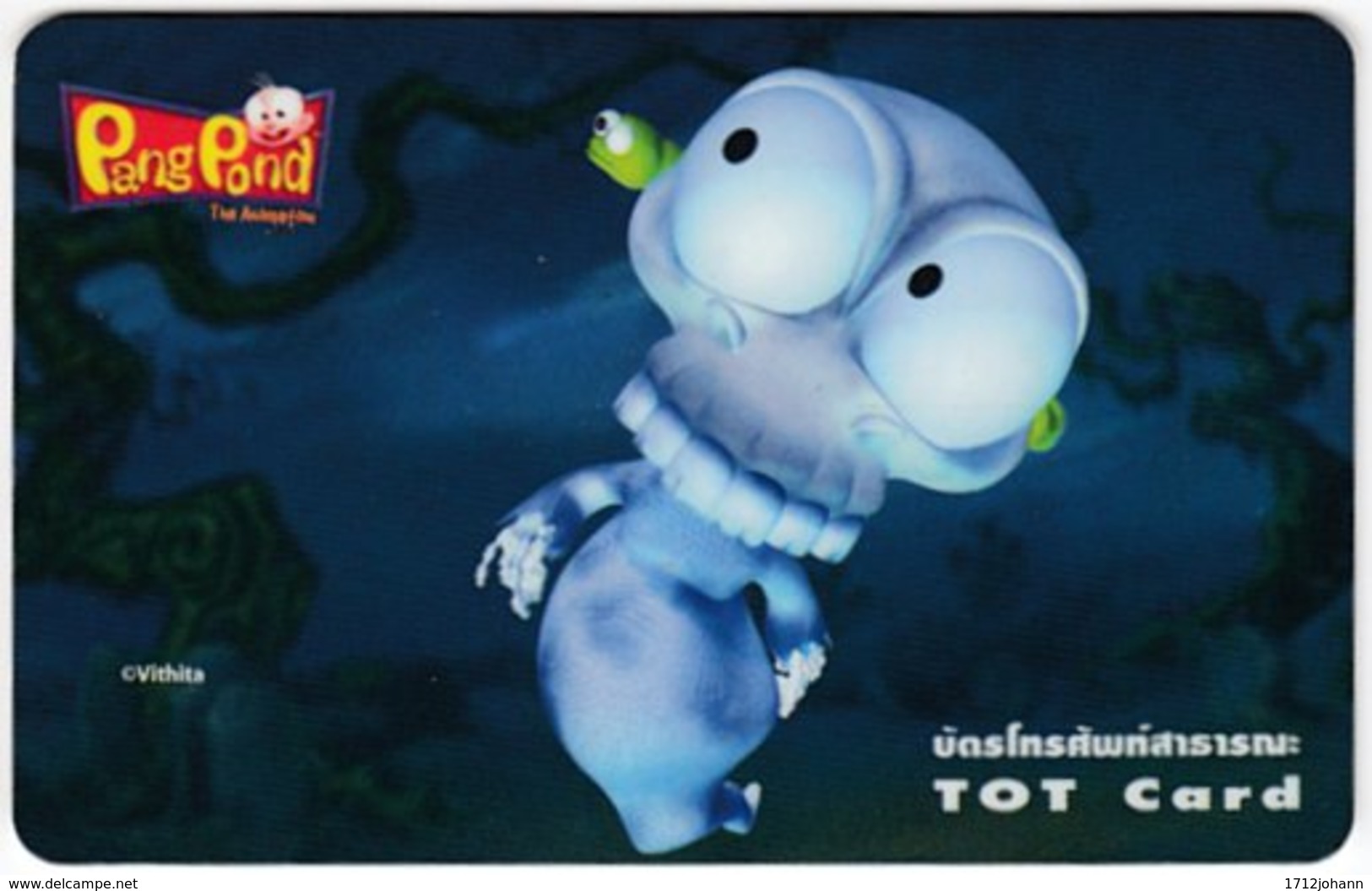 THAILAND F-378 Chip TOT - Comics, Pang Pond - Used - Thaïland