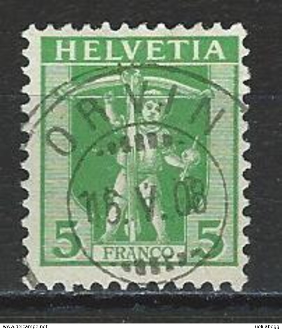 SBK 103, Mi 97 Stempel Orvin - Used Stamps