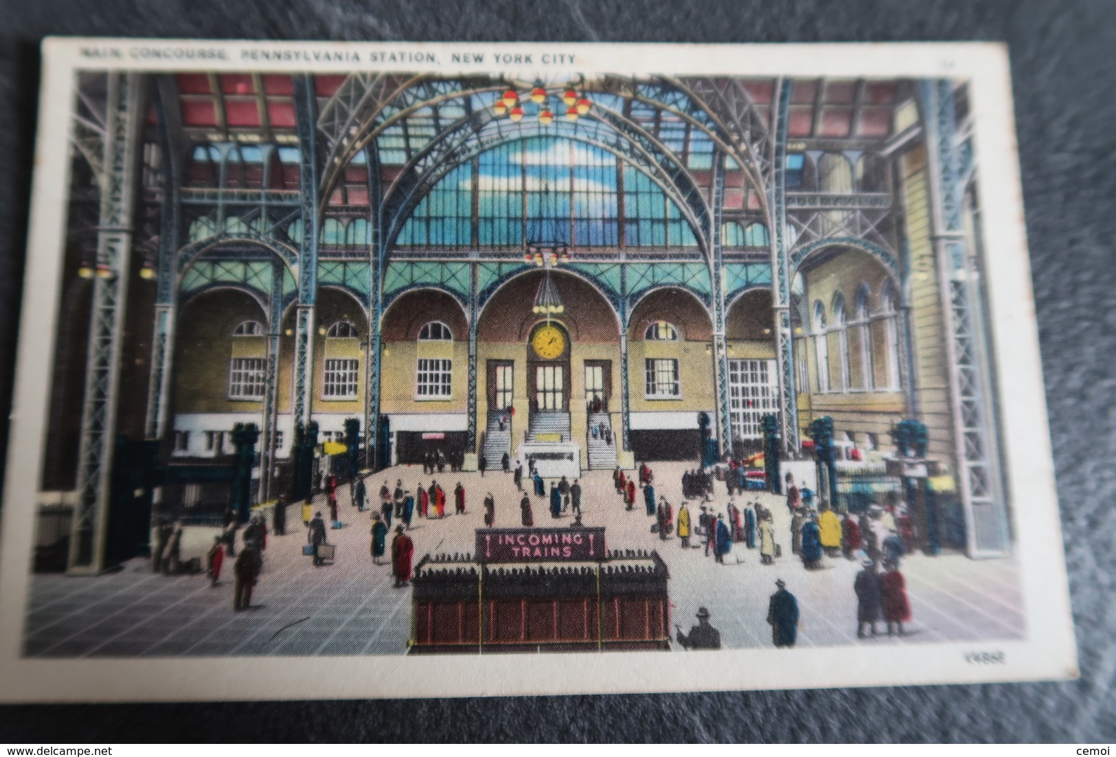 CPA - Main Concourse - Pennsylvania Station - NEW YORK CITY - Transportes