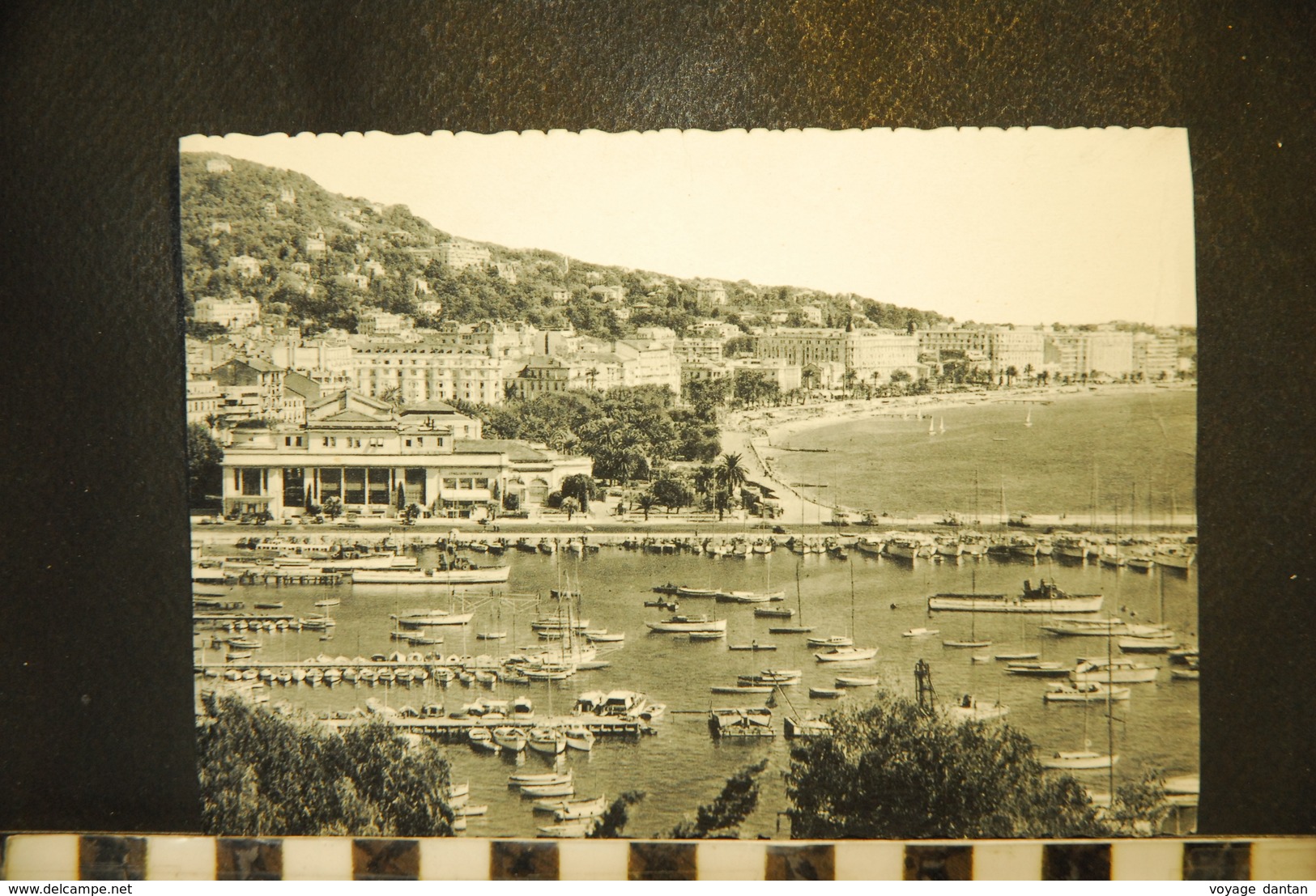 CP, 06, CANNES, Vue D'Ensemble Sur Le Port, Le Casino Et La Croisette, Depuis Le Suquet - Cannes