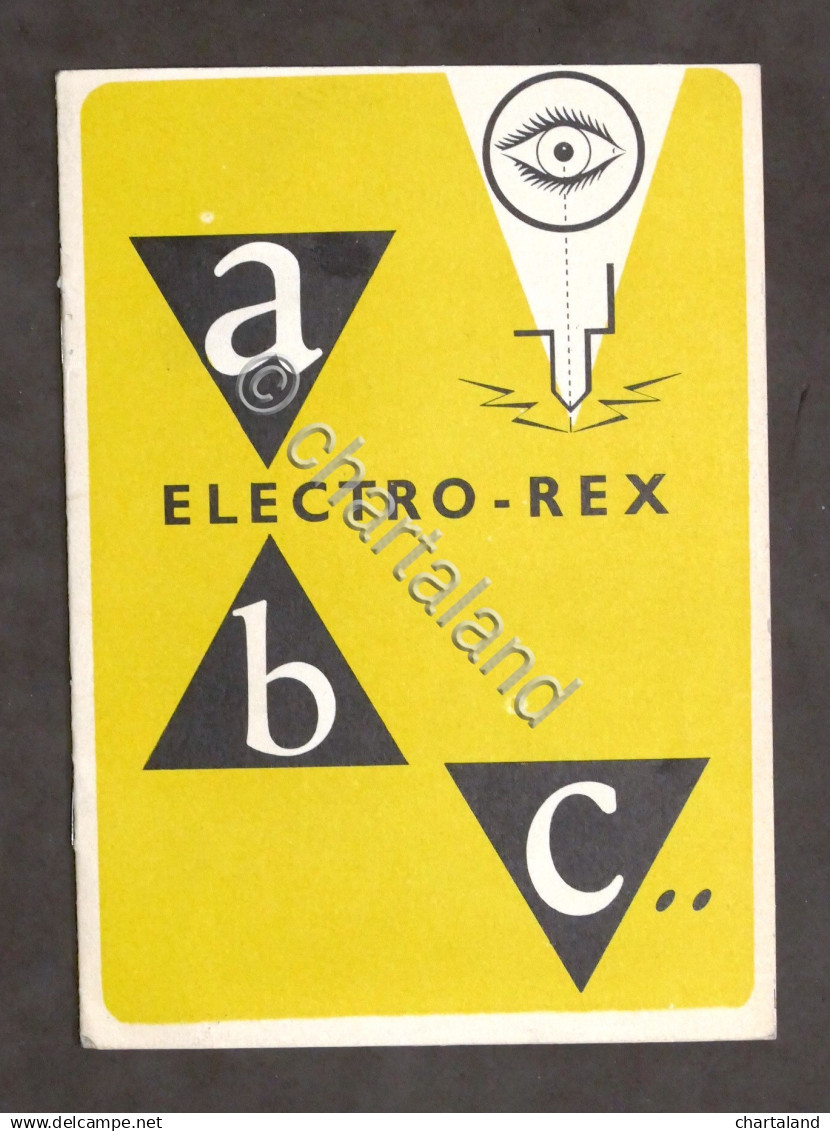 Brochure ABC Electro-Rex - Duplicatore Rex-Rotary - Fine Anni '50 - Publicités