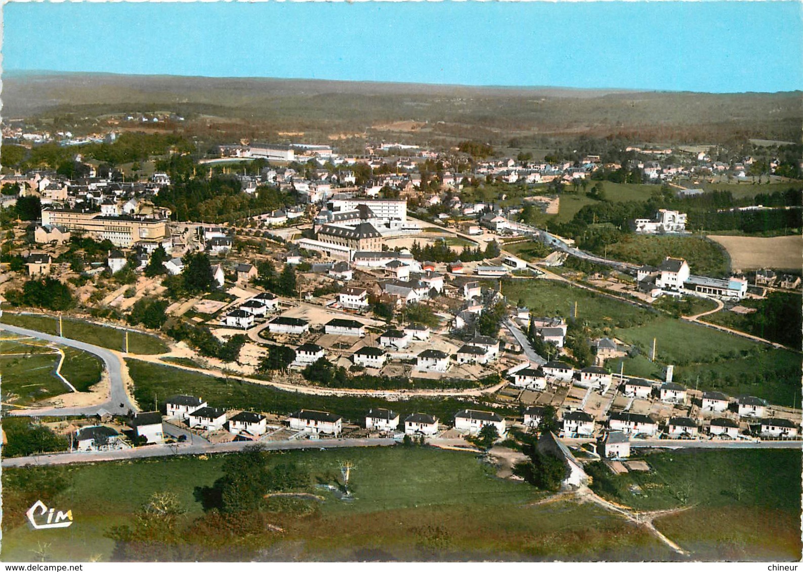 EGLETONS VUE GENERALE AERIENNE - Egletons