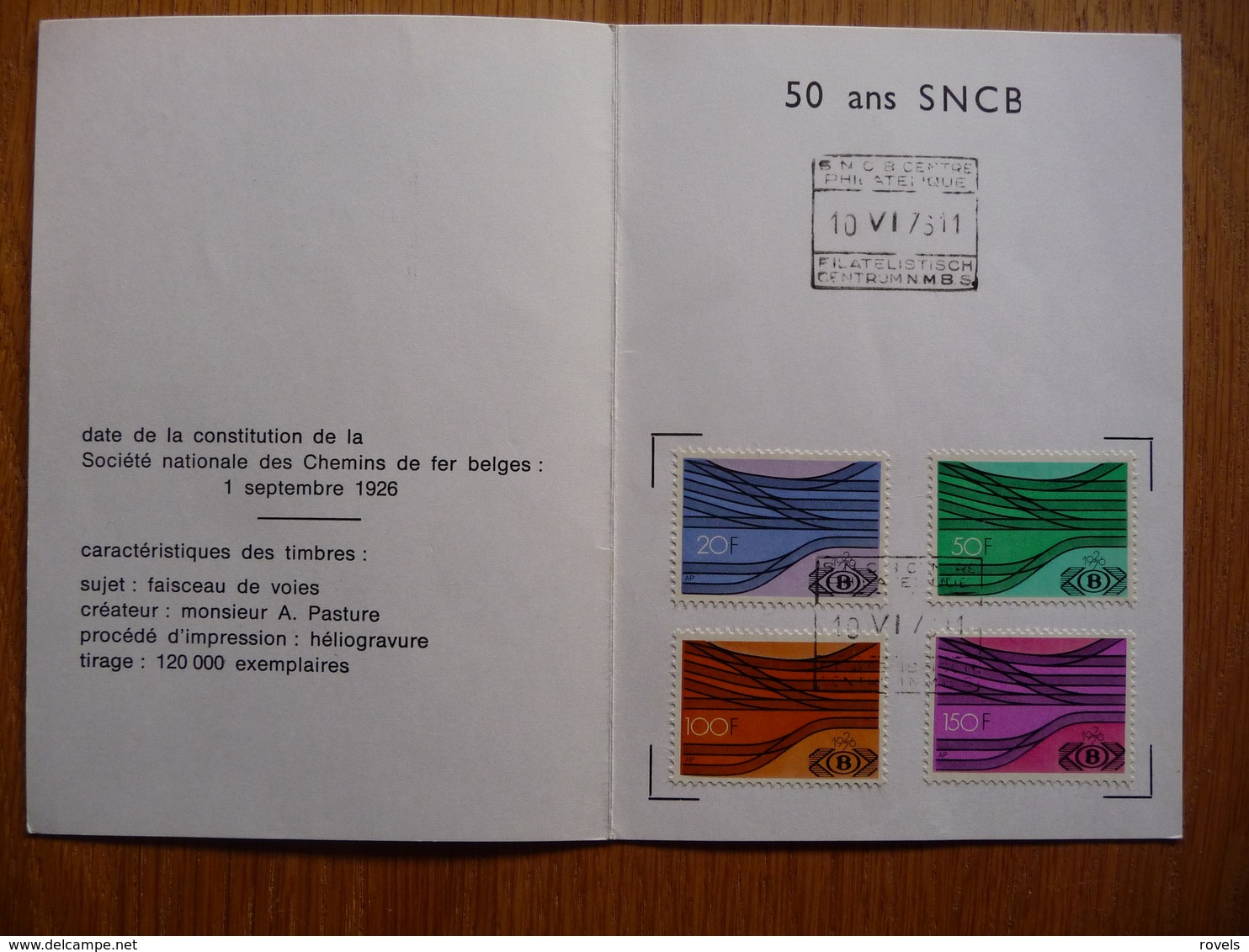 (2) BELGIQUE 1976 SNCB Yvert 428-431 USED SEE SCAN - Sonstige & Ohne Zuordnung