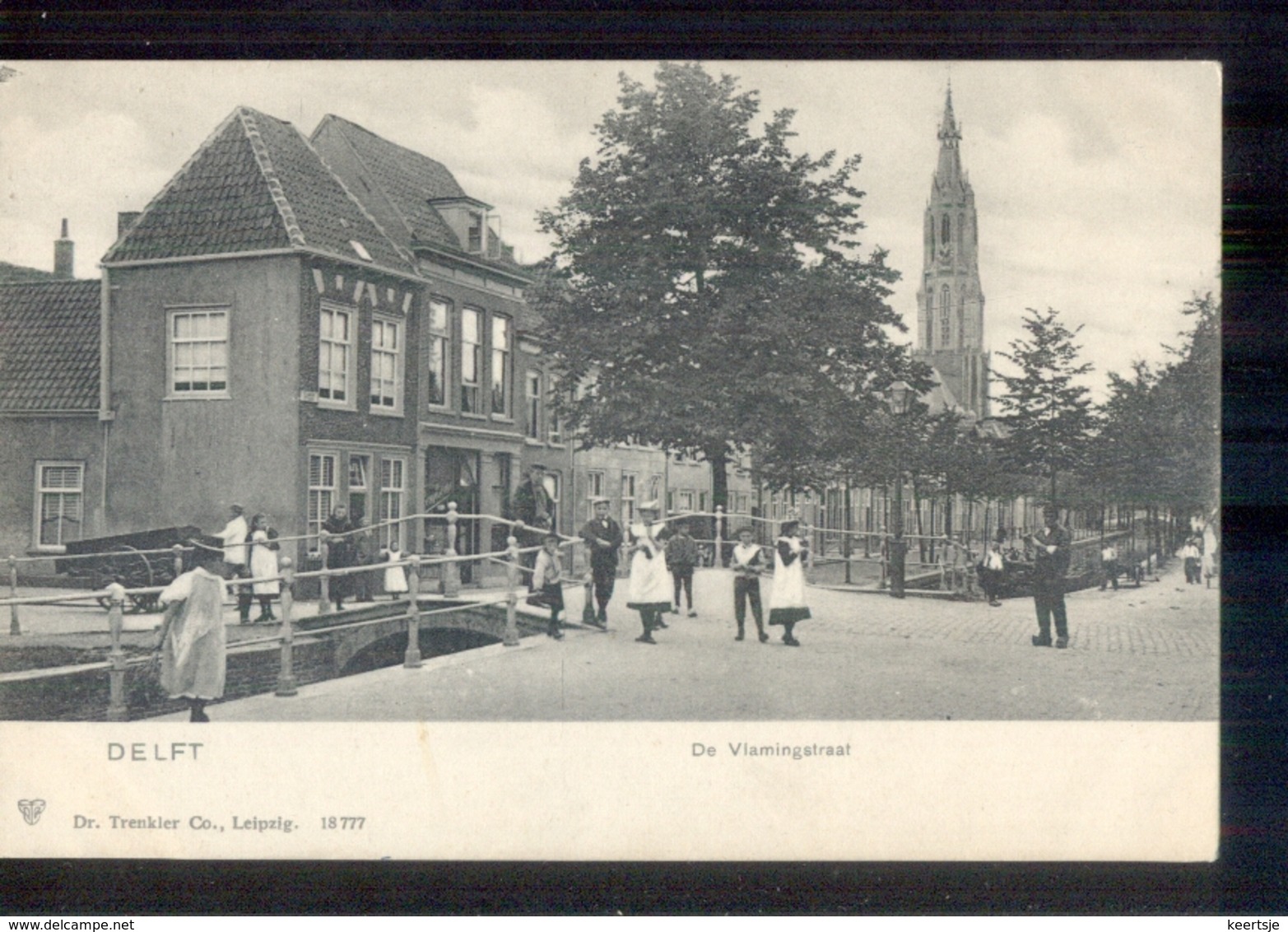 Delft - De Vlamingstraat - 1900 - Delft