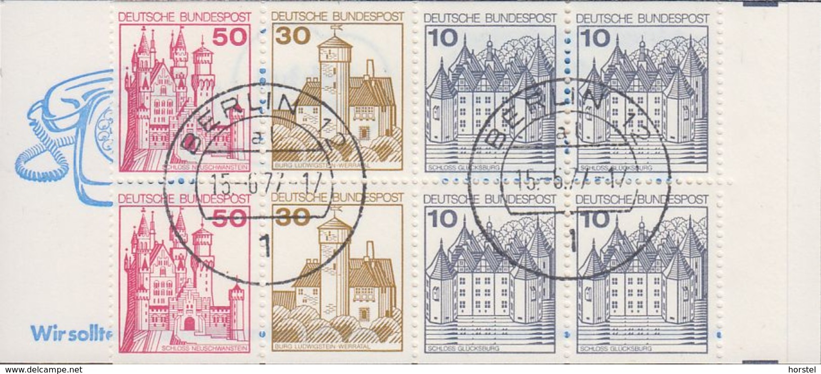 Deutschland Nr.26 Burgen Und Schlösser  - Tagesstempel ( Siehe Bilder) - 1971-2000