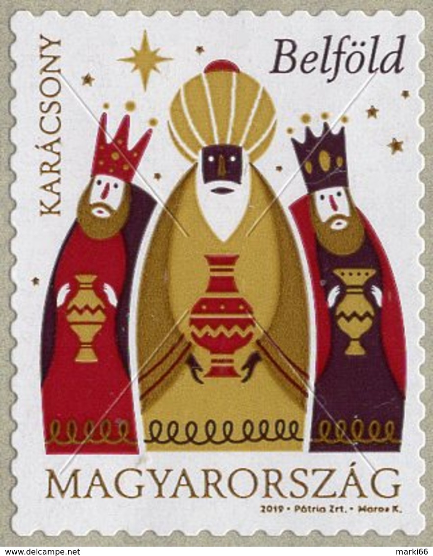 Hungary - 2019 - Christmas - Mint Self-adhesive Stamp - Nuevos