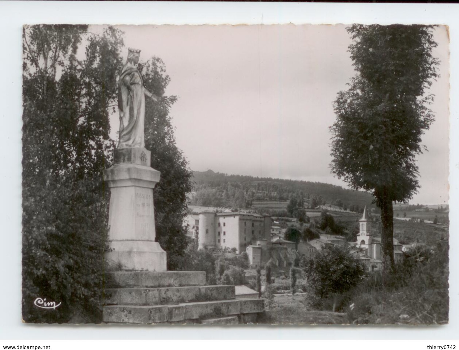 CPSM 1953 LOIRE CHALMAZEL VUE GENERALE TBE - Autres & Non Classés