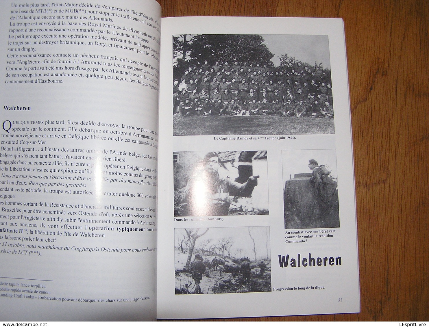 CHESTY GEORGE CAPTAIN BLUNT Biographies Georges Danloy E Blondeel Para Commando SAS Armée Belge Belgique Parachutiste