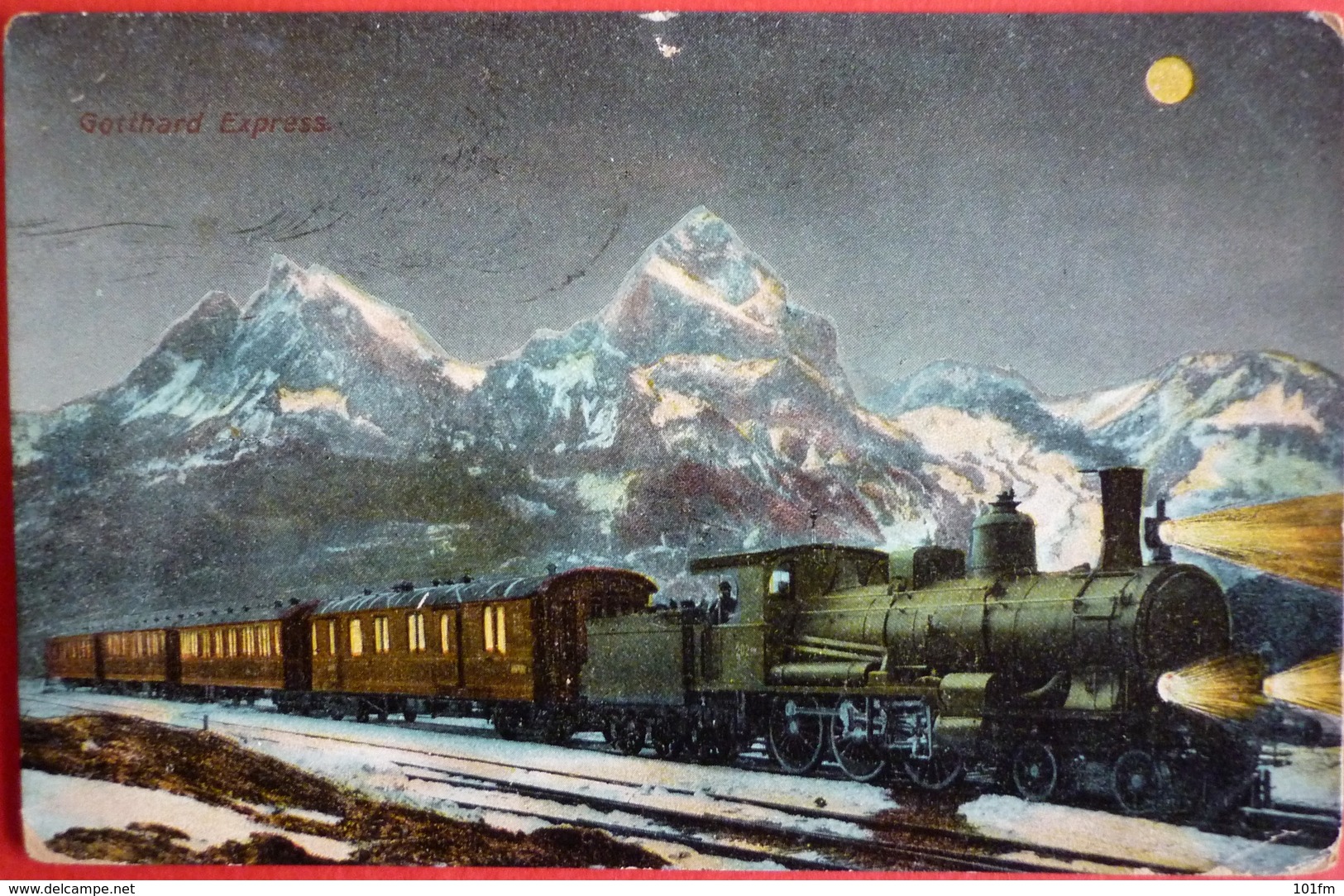 GOTTHARD EXPRESS - DAMPFLOKOMOTIVE 1911 - Trenes